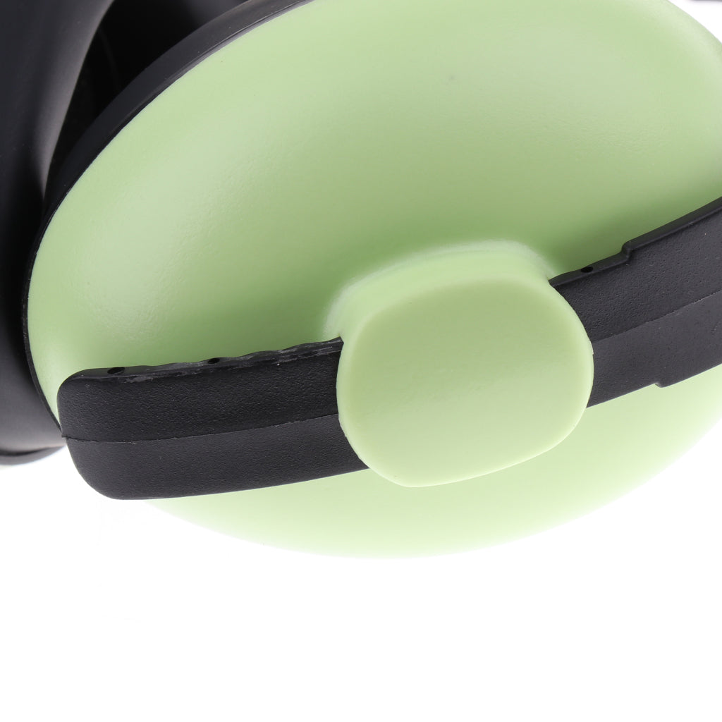 Baby Children Ear Defenders Earmuffs Hearing Protection Green
