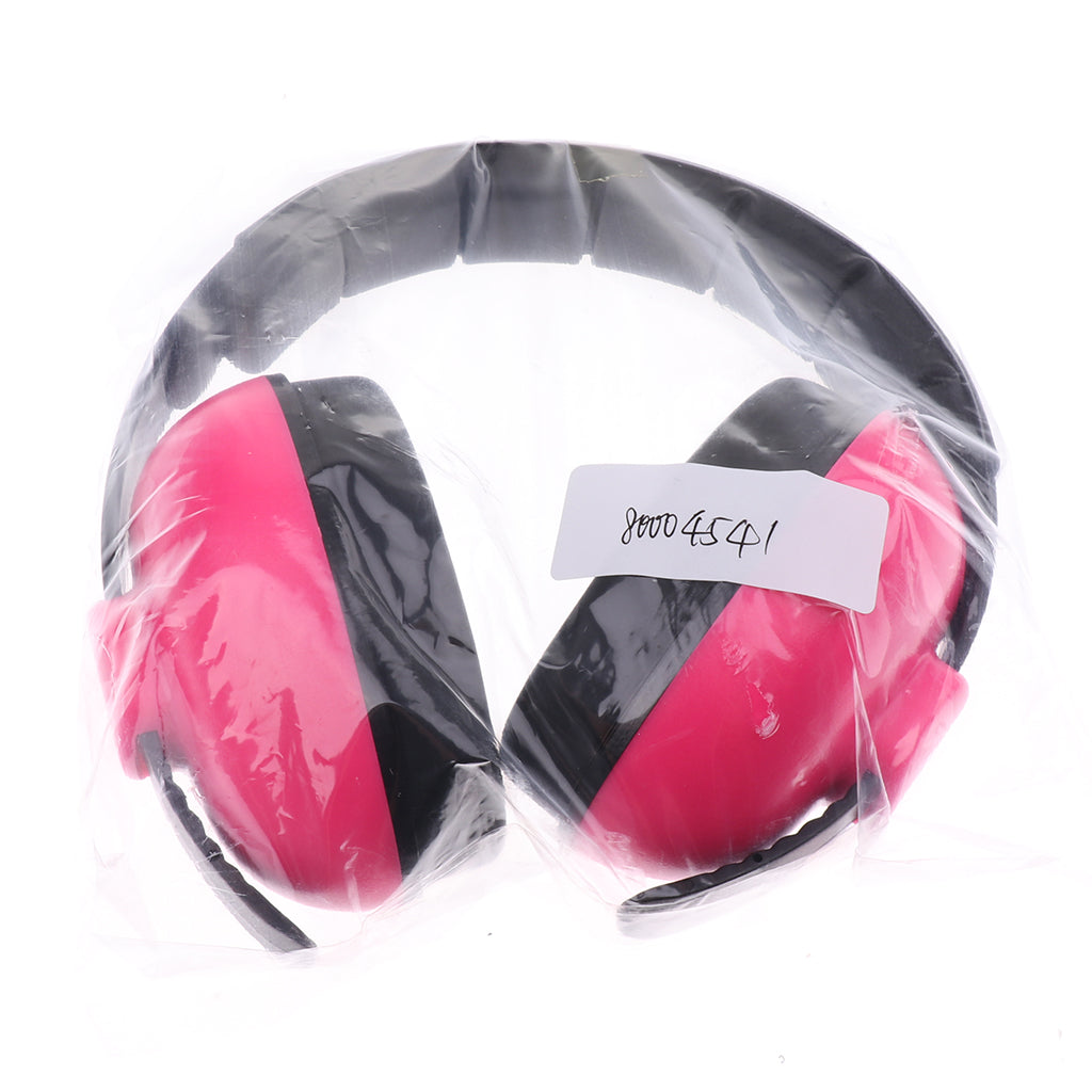 Baby Children Ear Defenders Earmuffs Hearing Protection Rose