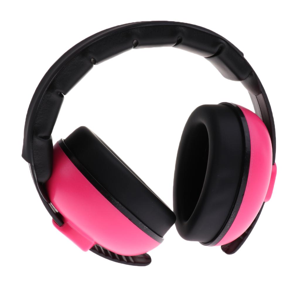 Baby Children Ear Defenders Earmuffs Hearing Protection Rose