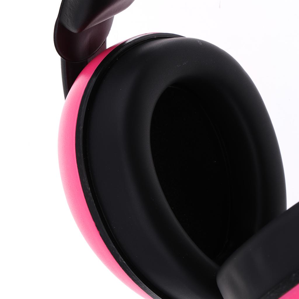 Baby Children Ear Defenders Earmuffs Hearing Protection Rose
