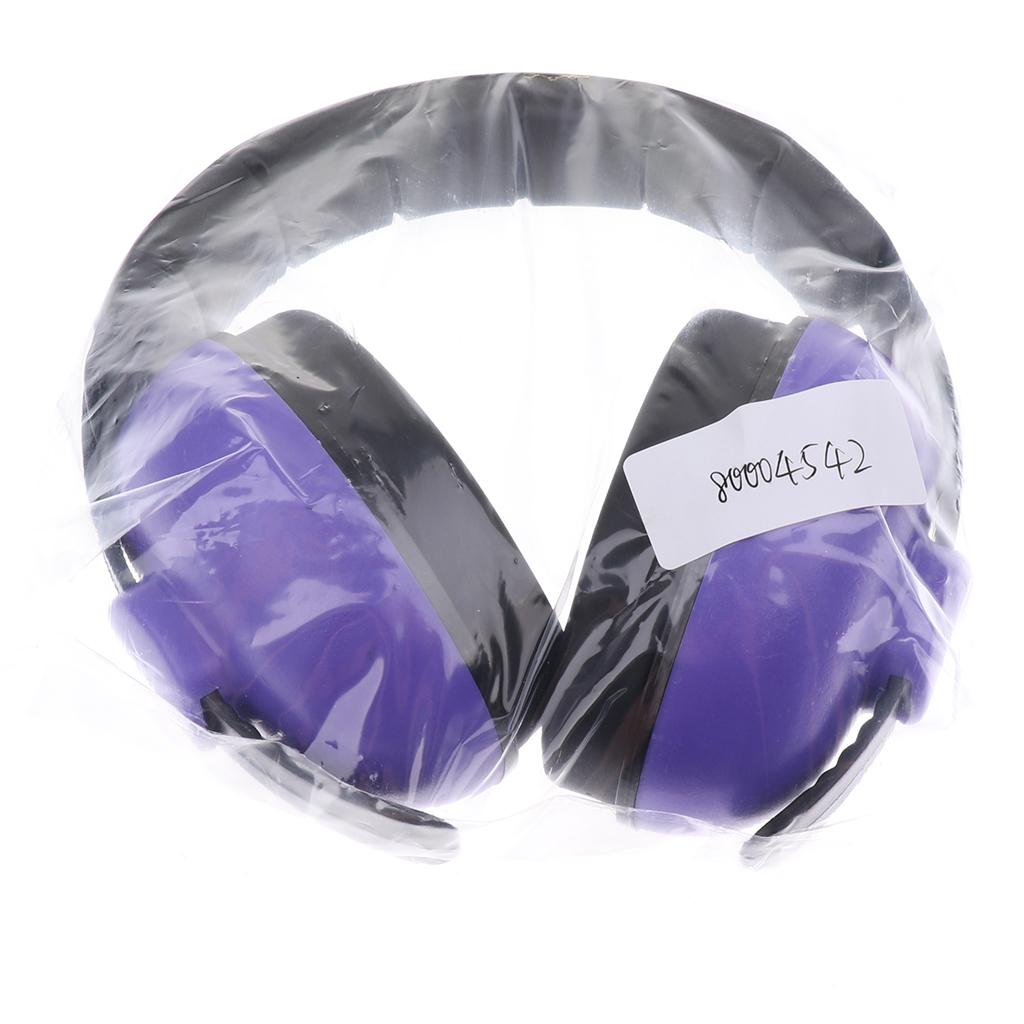 Baby Children Ear Defenders Earmuffs Hearing Protection Purple