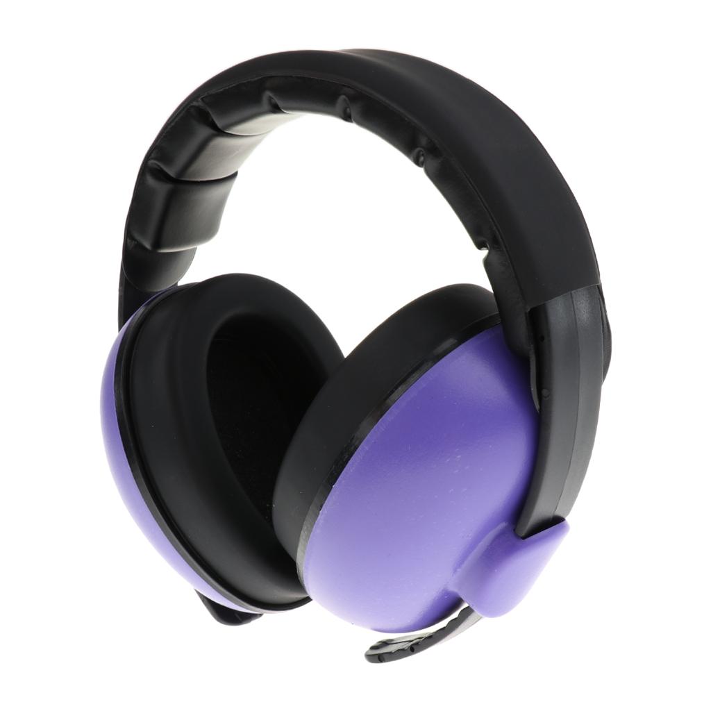 Baby Children Ear Defenders Earmuffs Hearing Protection Purple