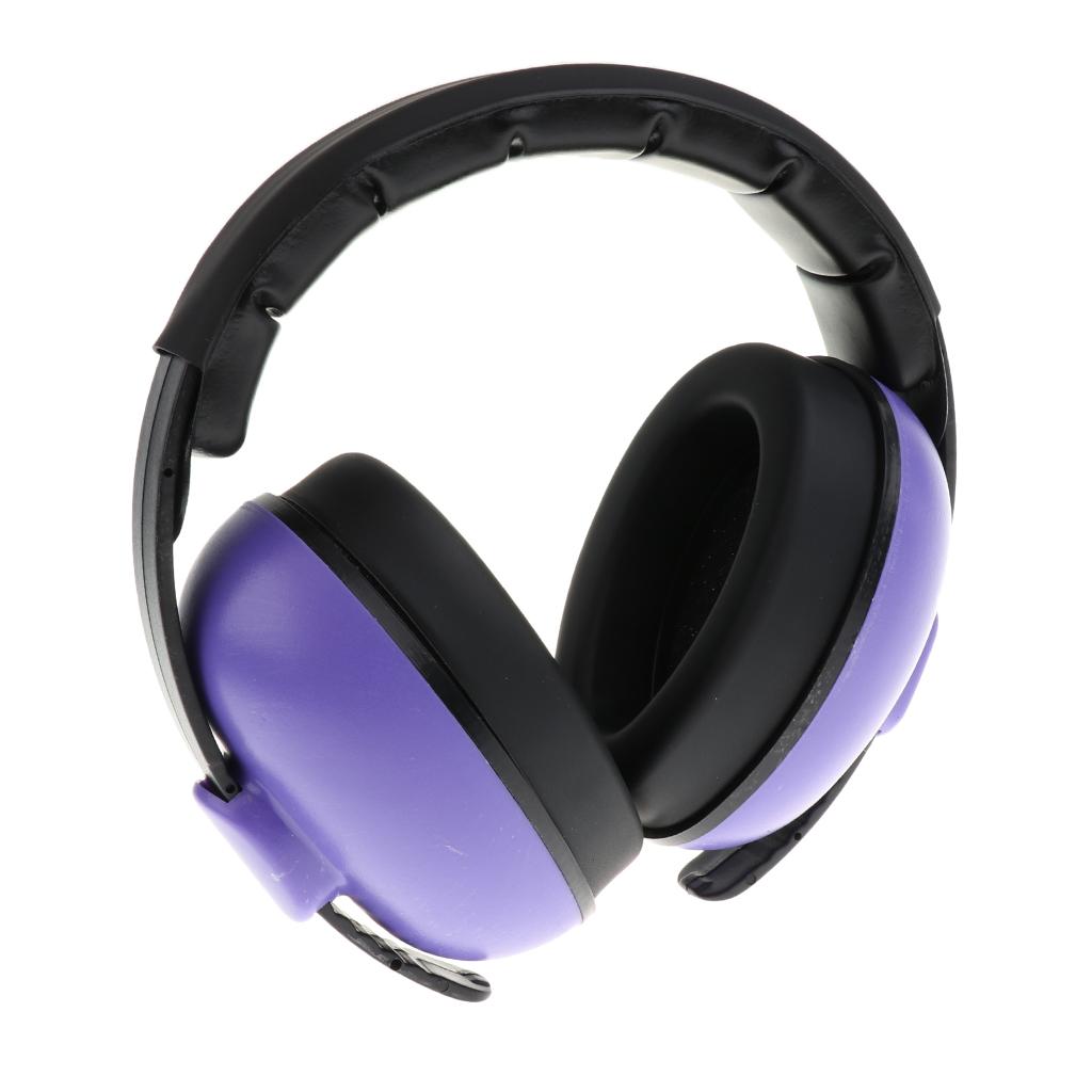 Baby Children Ear Defenders Earmuffs Hearing Protection Purple