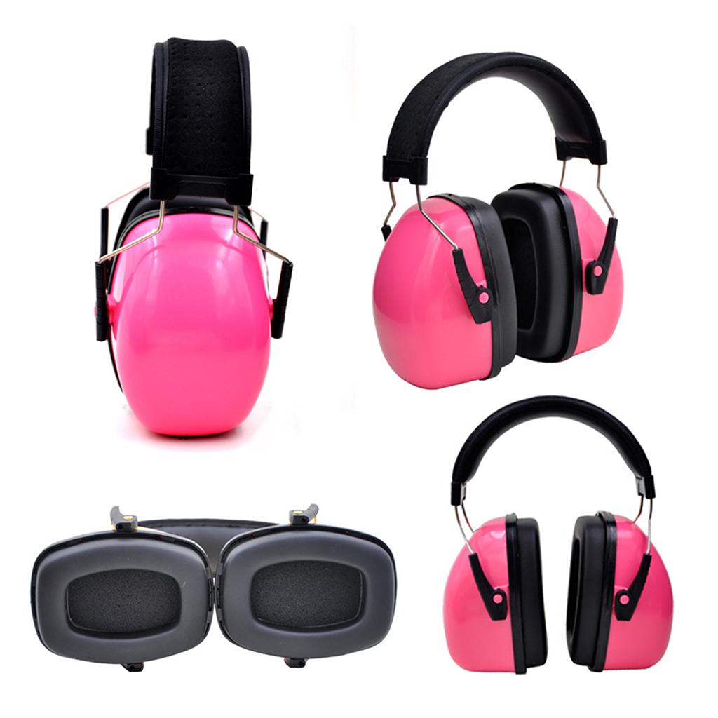 Study Sleeping Ear Defenders Earmuffs Hearing Protection Pink