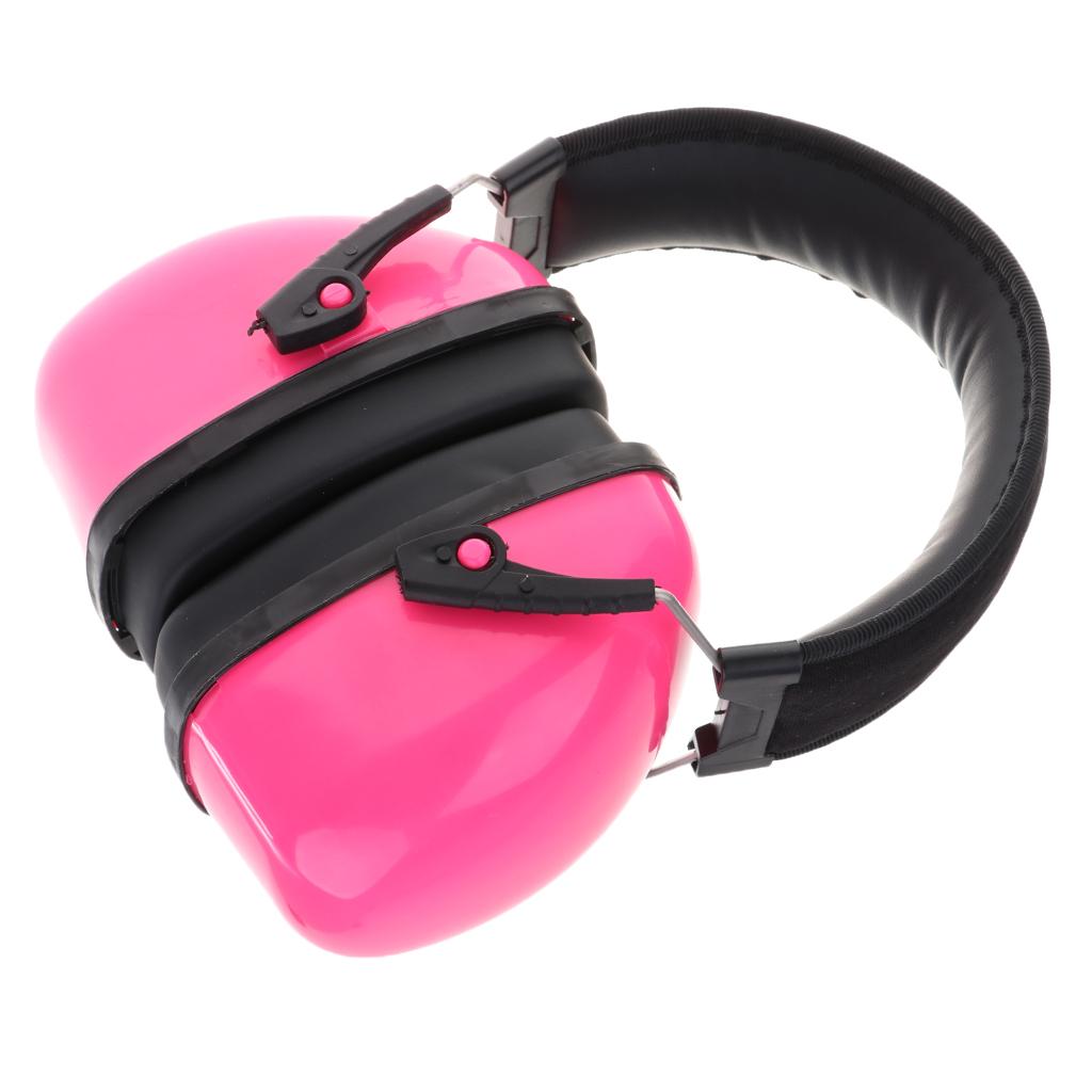 Study Sleeping Ear Defenders Earmuffs Hearing Protection Pink