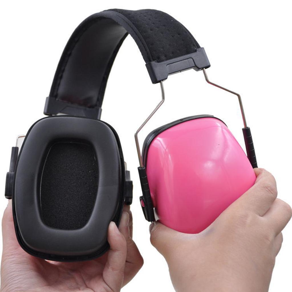 Study Sleeping Ear Defenders Earmuffs Hearing Protection Pink