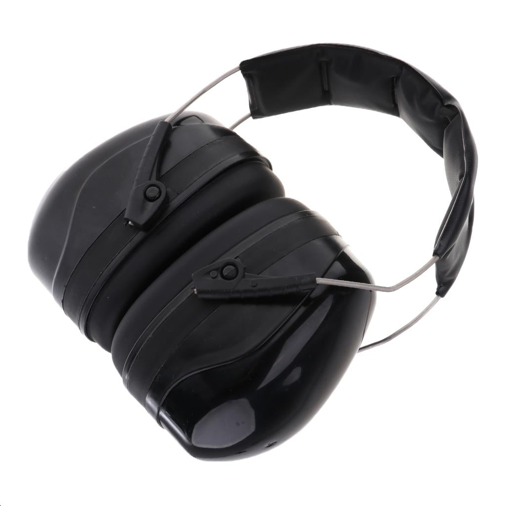 Head Earmuffs Anti-noise Study Sleep Shooting Ear Protection Black