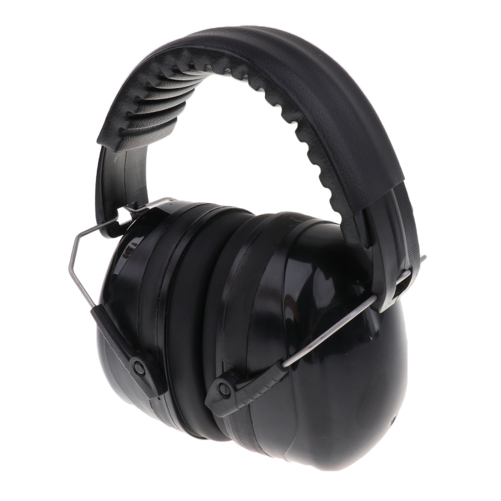 Safety Ear Muffs Professional Ear Defenders for Sleep/Shooting Black