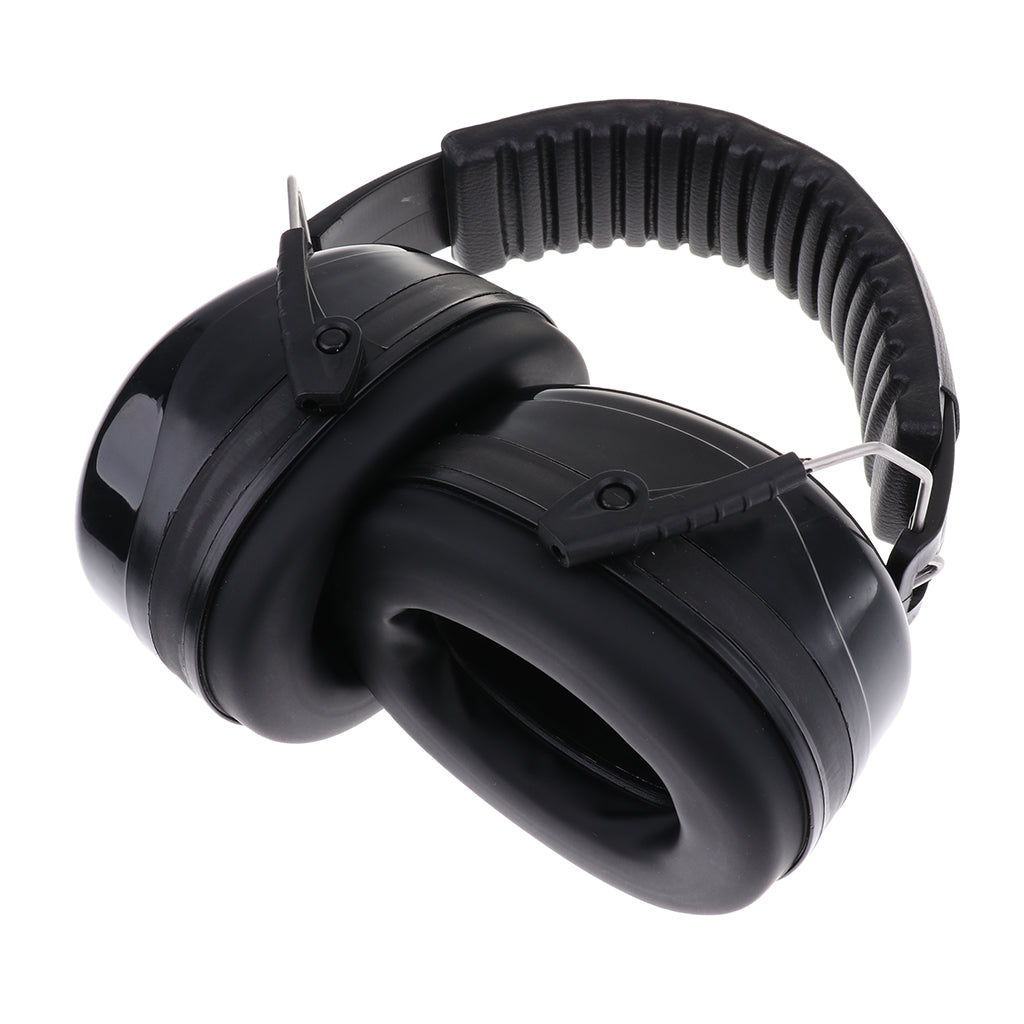 Safety Ear Muffs Professional Ear Defenders for Sleep/Shooting Black