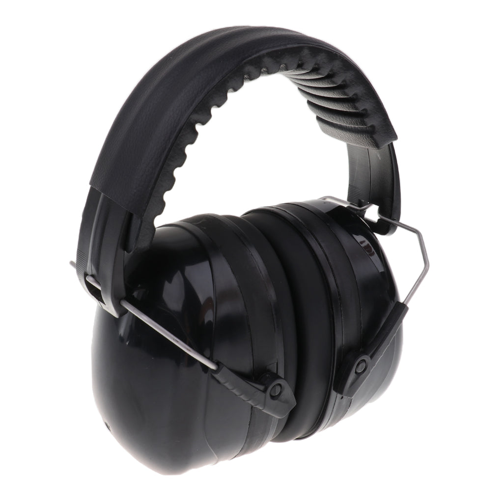 Safety Ear Muffs Professional Ear Defenders for Sleep/Shooting Black