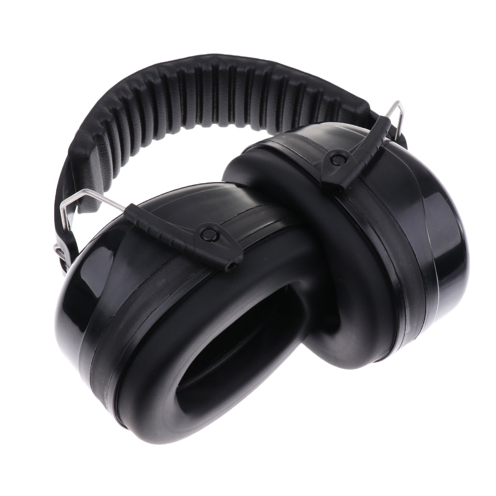 Safety Ear Muffs Professional Ear Defenders for Sleep/Shooting Black