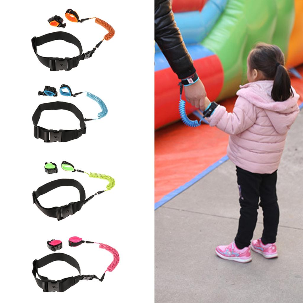 Safety Harness Leash Anti Lost Wrist Traction Rope for Toddlers Blue