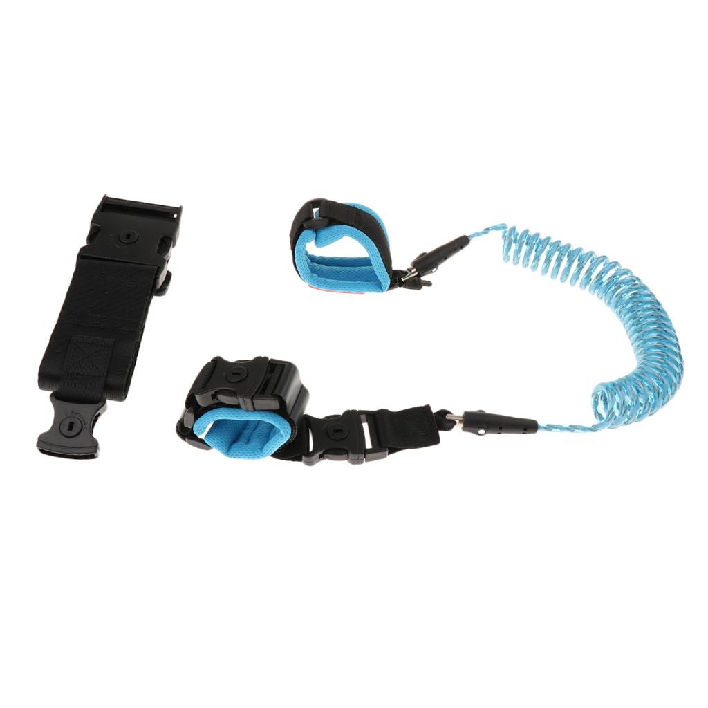 Safety Harness Leash Anti Lost Wrist Traction Rope for Toddlers Blue