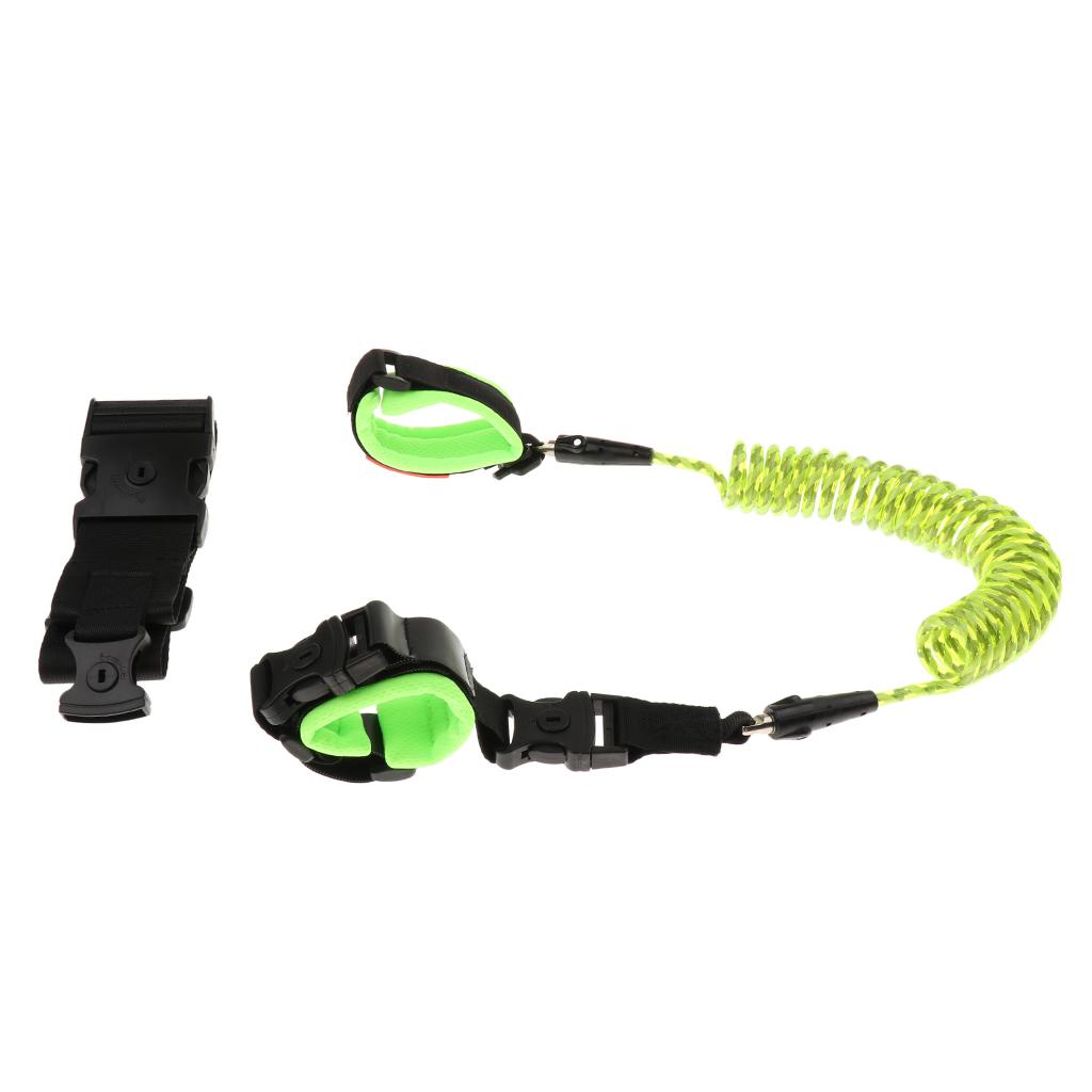 Safety Harness Leash Anti Lost Wrist Traction Rope for Toddlers Green