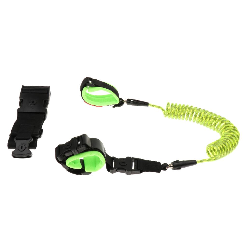 Safety Harness Leash Anti Lost Wrist Traction Rope for Toddlers Green