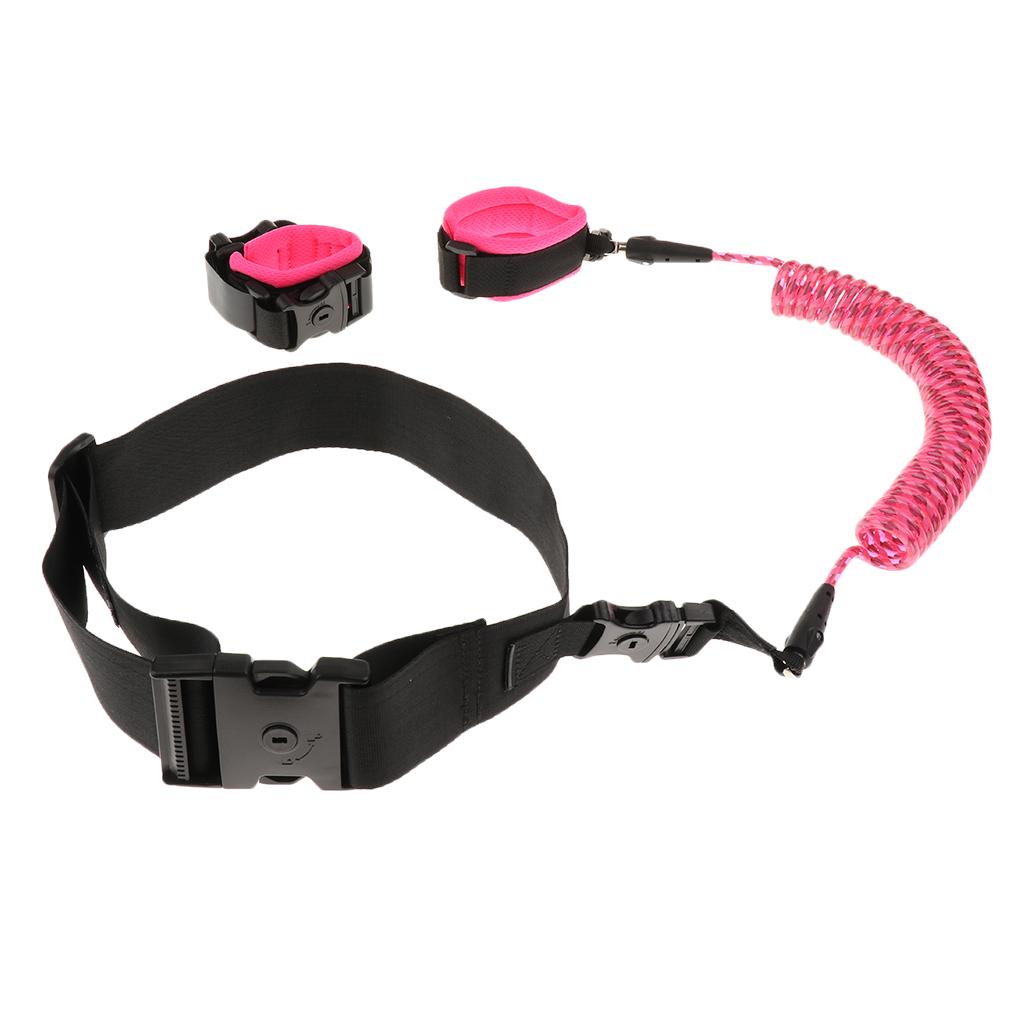 Safety Harness Leash Anti Lost Wrist Traction Rope for Toddlers Pink