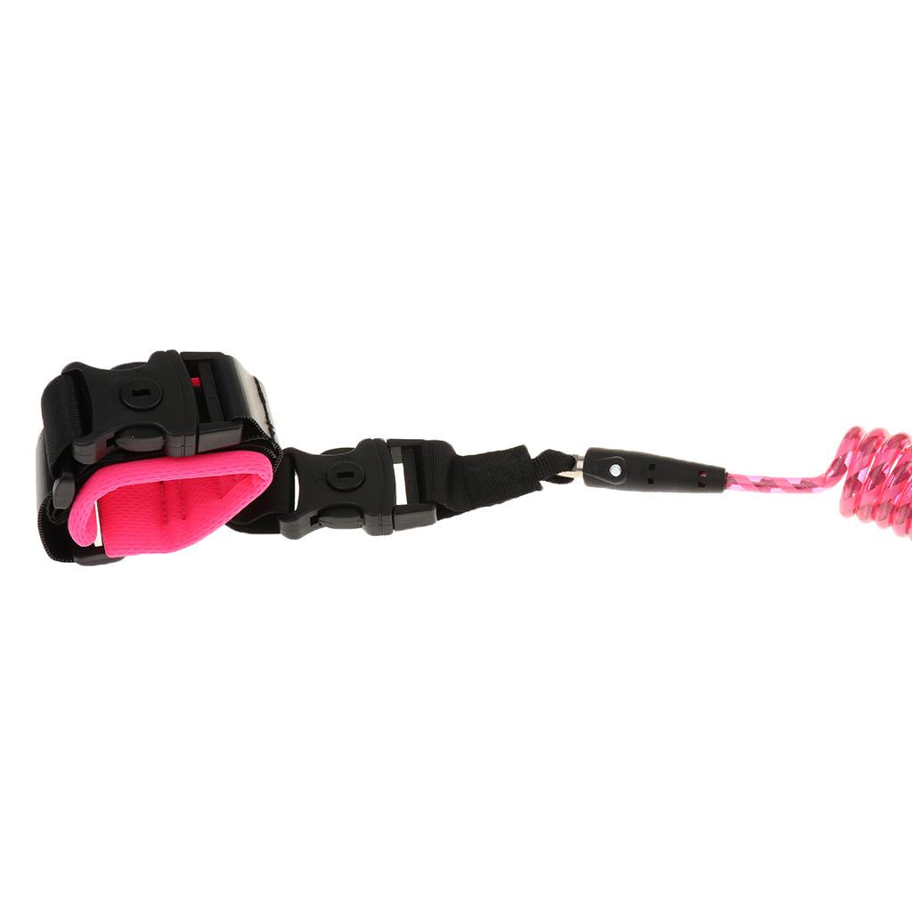 Safety Harness Leash Anti Lost Wrist Traction Rope for Toddlers Pink