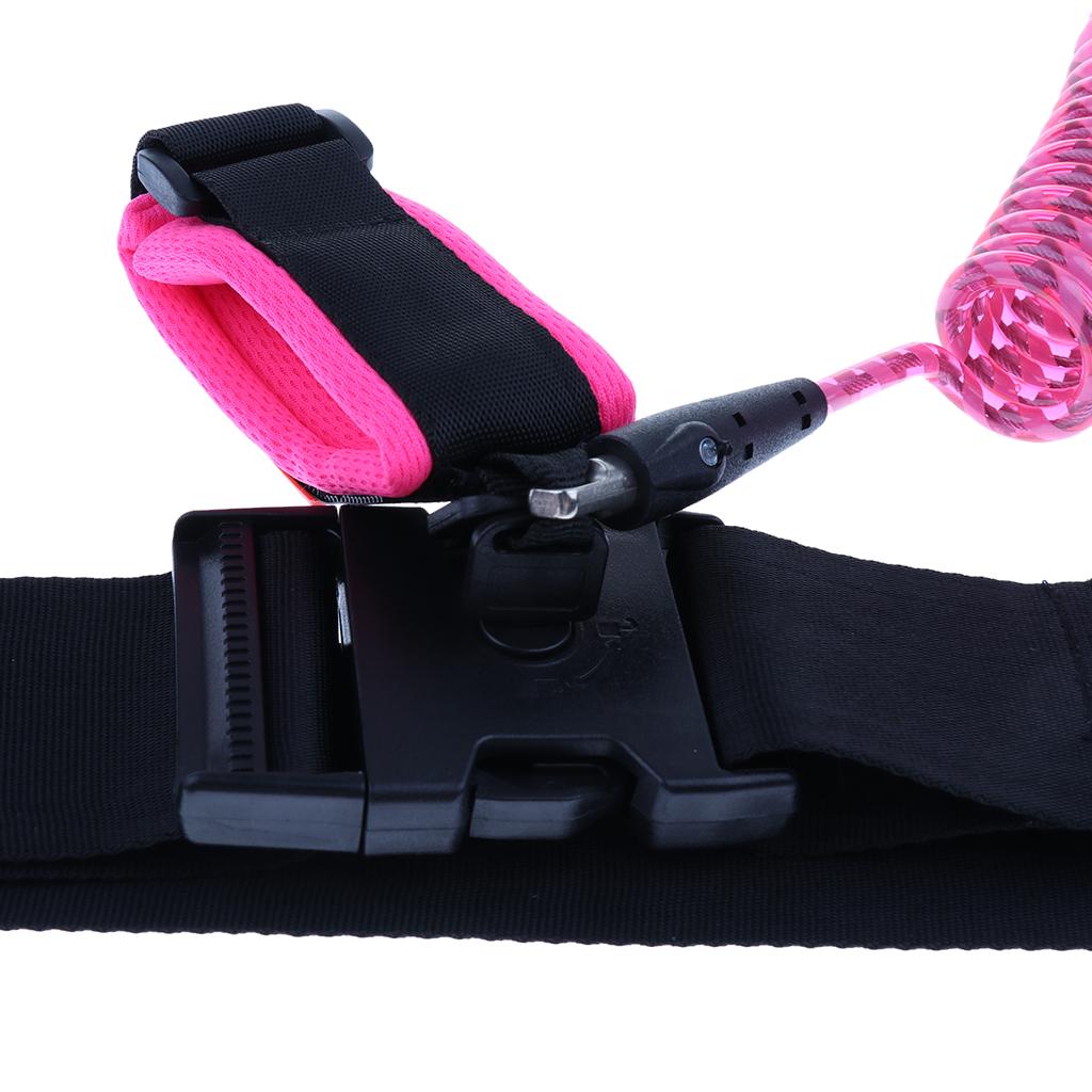Safety Harness Leash Anti Lost Wrist Traction Rope for Toddlers Pink
