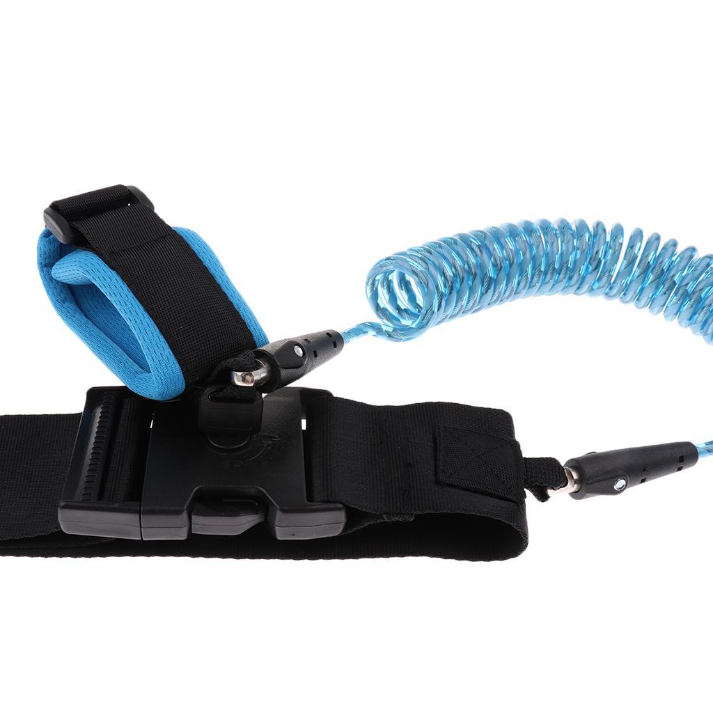 Safety Kids Harness Leash Anti Lost Walking Harness Traction Rope Blue