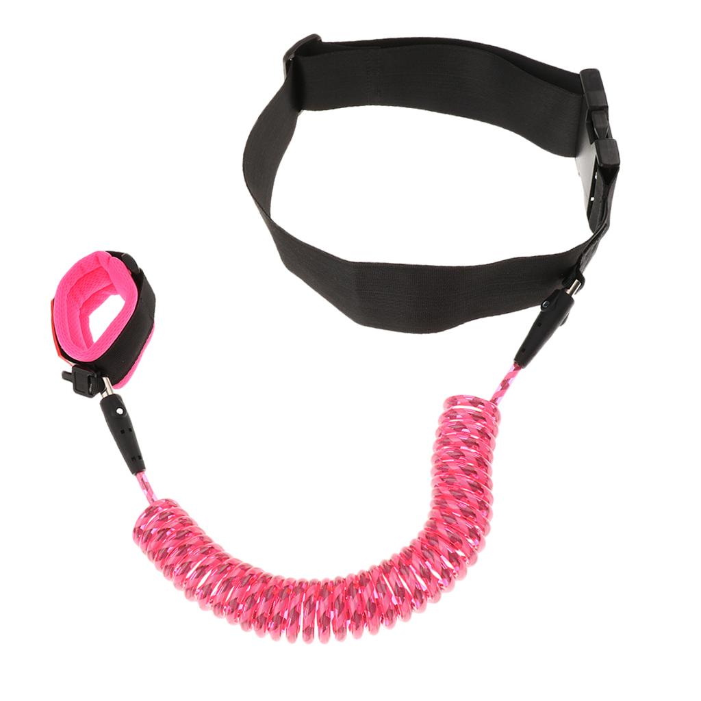 Safety Kids Harness Leash Anti Lost Walking Harness Traction Rope Pink
