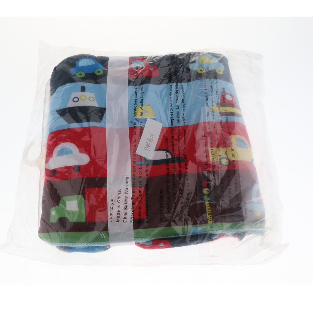 Unisex Double-Layer Coral Velvet Baby Cradle Crib Blanket Car and boat