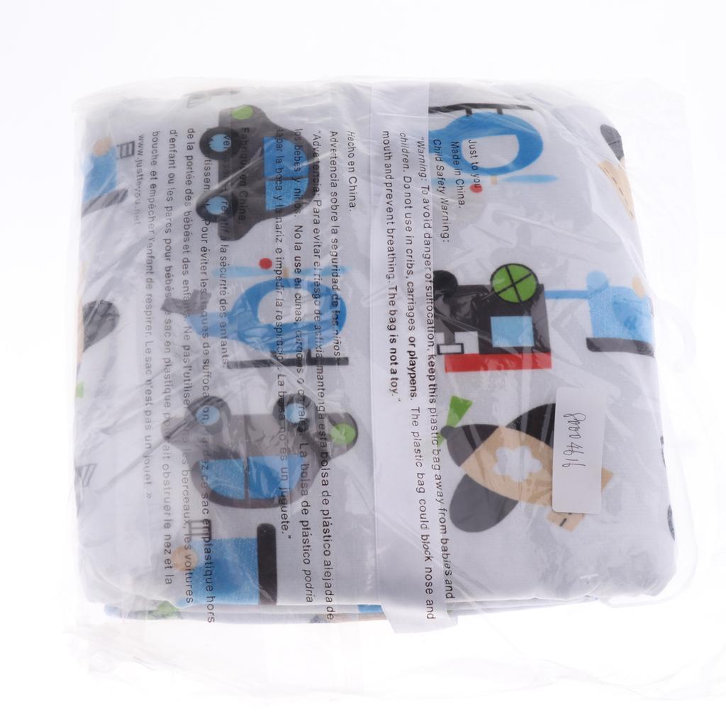 Unisex Double-Layer Coral Velvet Baby Cradle Crib Blanket Car plane