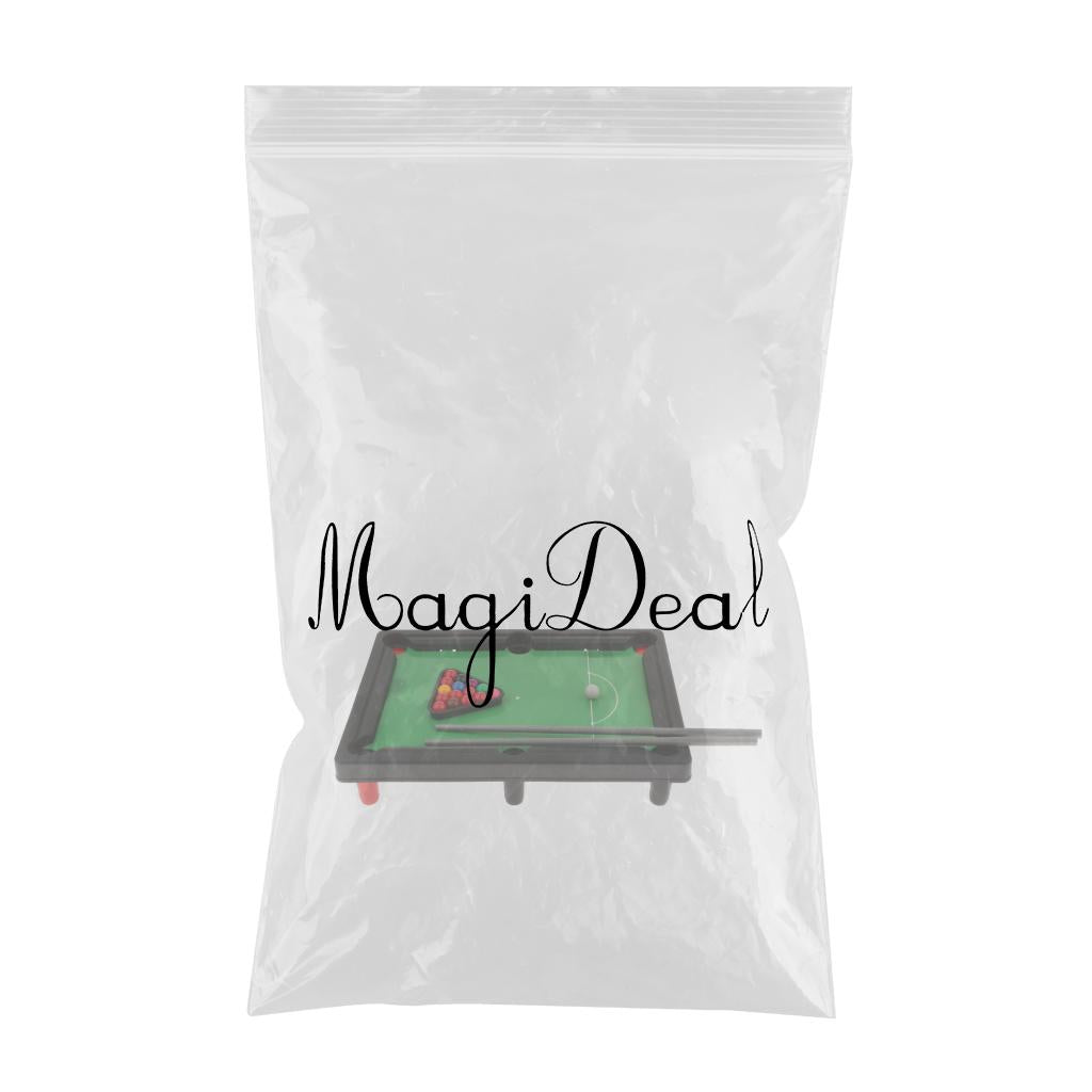 Portable Mini Billiard Ball Tabletop Pool Desktop Board Game Set Children Educational Toy Birthday Gift