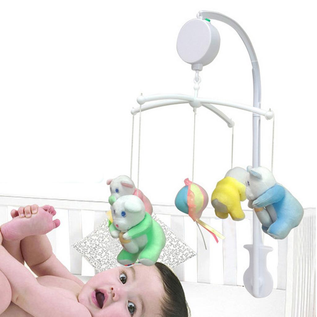 38 Inch Baby Crib Mobile Bed Bell Holder Music Box Holder Arm Bracket Baby Bed Stent Set