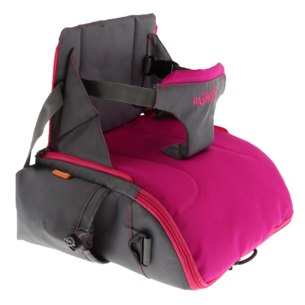 Baby Booster Seats Diaper Mummy Bag Baby Chair Diaper Backpack Pink