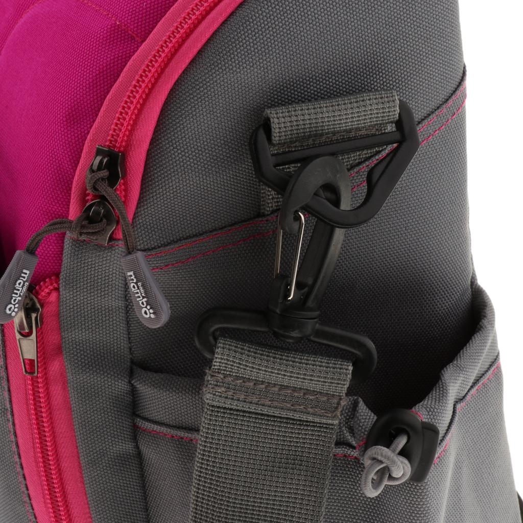 Baby Booster Seats Diaper Mummy Bag Baby Chair Diaper Backpack Pink