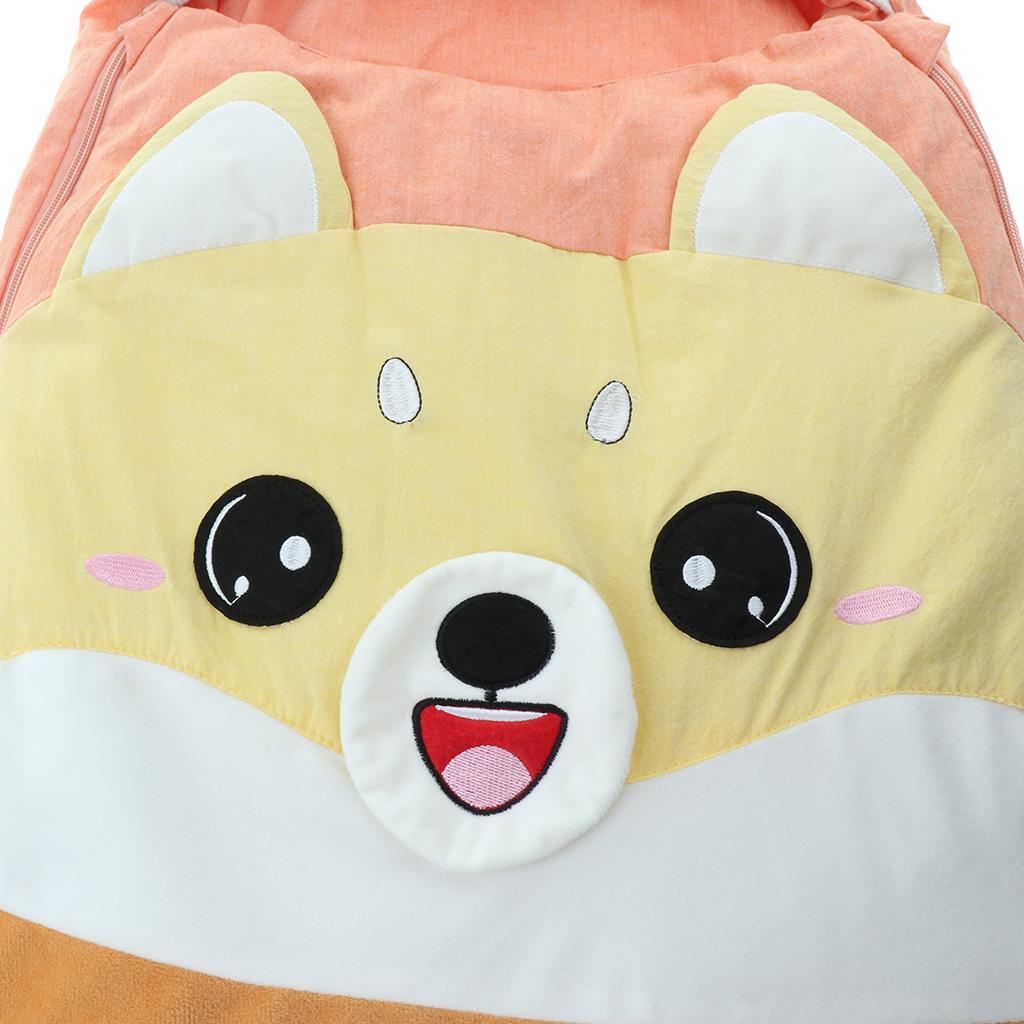 Baby Sleeping Bag Swaddle Warm Cover Blanket Infant Winter Spring Wrap Pink