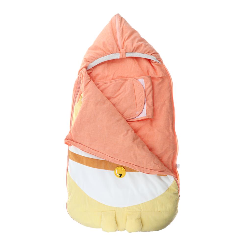 Baby Sleeping Bag Swaddle Warm Cover Blanket Infant Winter Spring Wrap Pink