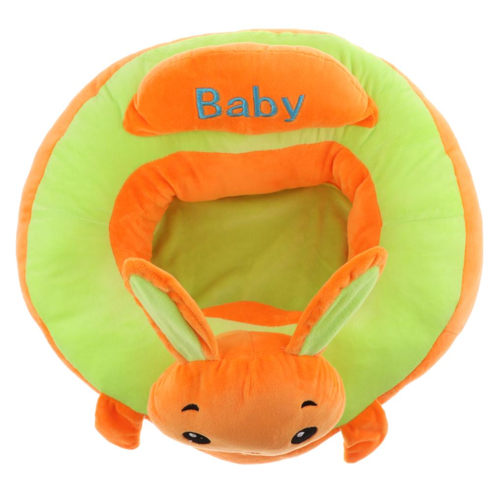 Baby Learning Chair Support Seat Baby Anti-Rollover Small Sofa Rabbit