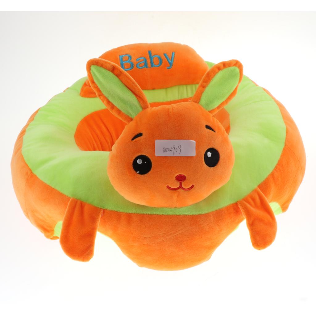 Baby Learning Chair Support Seat Baby Anti-Rollover Small Sofa Rabbit