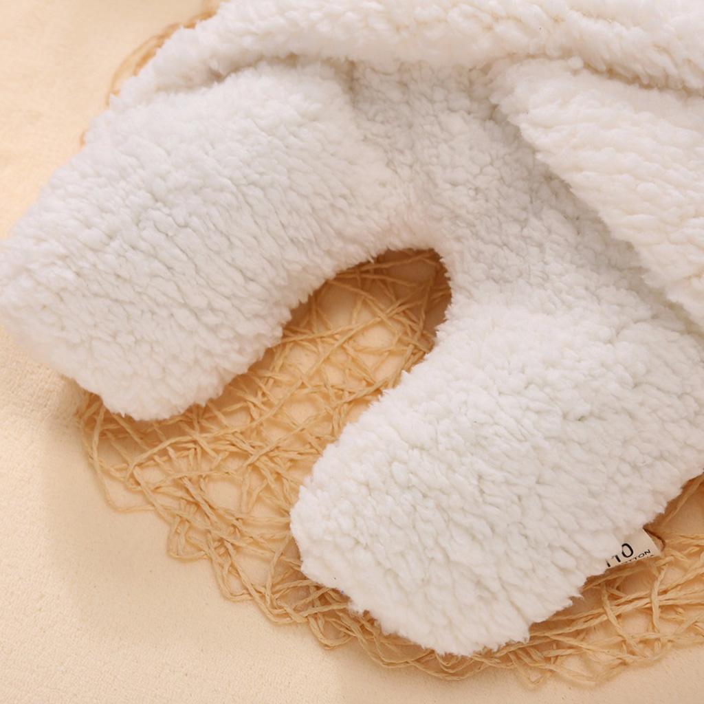 Infant Swaddle Wrap Baby Bedding Blanket Sleeping Bag White for 0-3 months