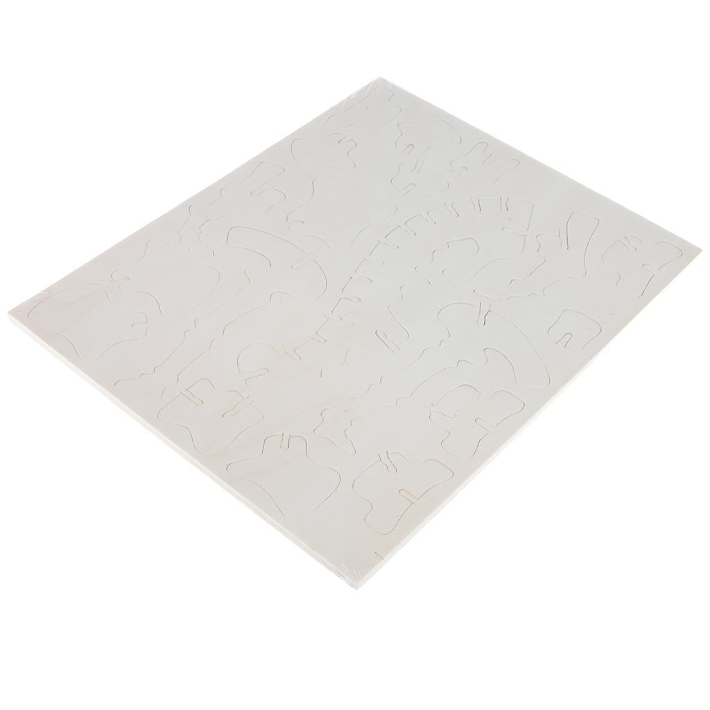 Children's Handmade DIY 3D Wooden Jigsaw Puzzle Educational Toy Stegosaurus