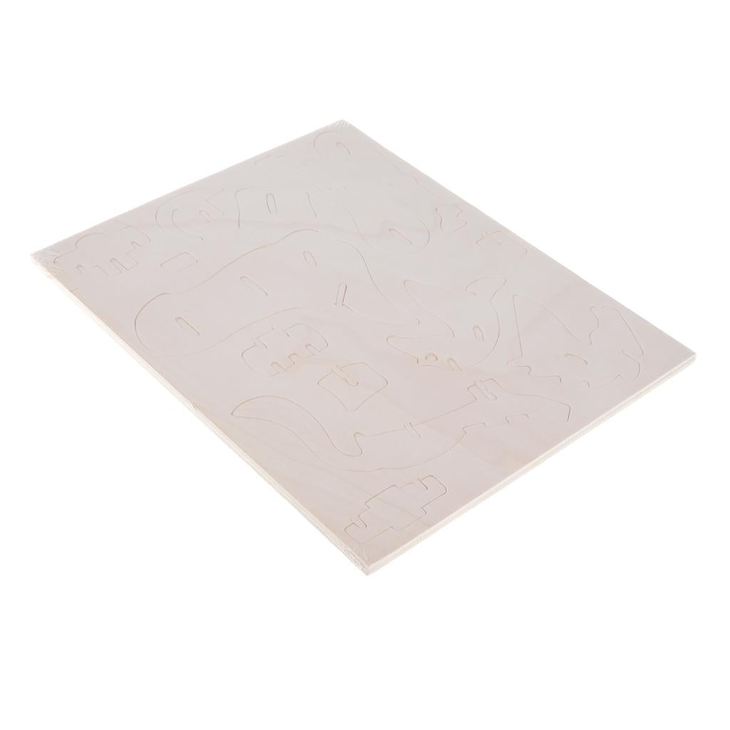 Children's Handmade DIY 3D Wooden Jigsaw Puzzle Educational Toy Unicorn