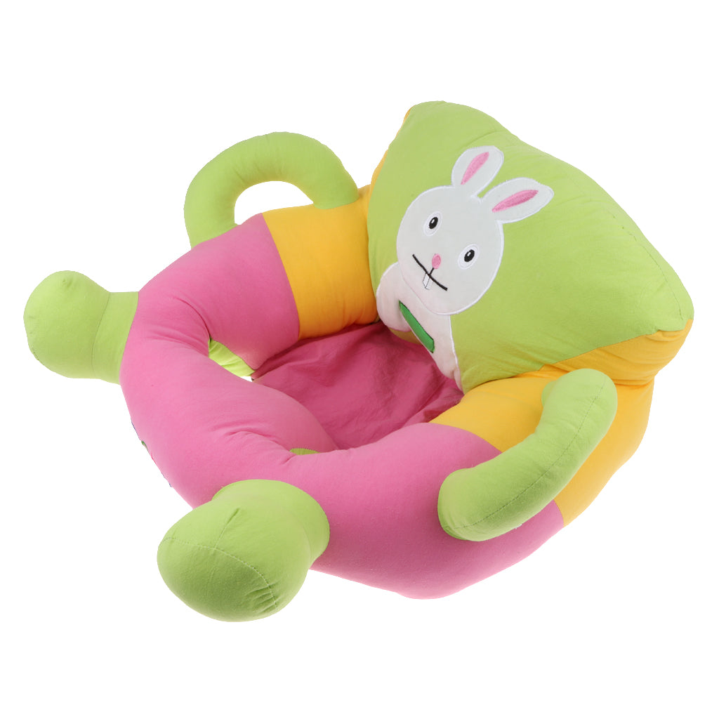 Baby Learning Chair Support Seat Baby Anti-Rollover Sofa Rabbit