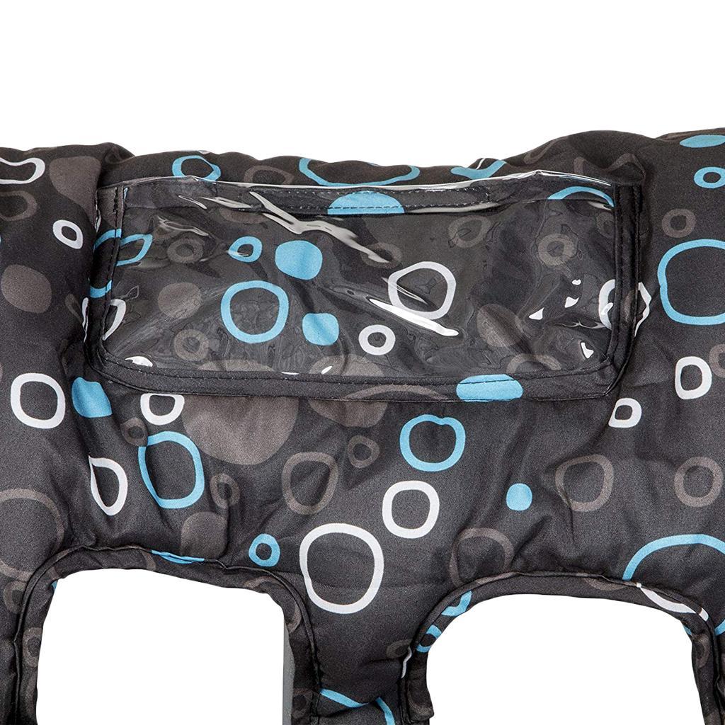 Baby Shopping Cart Seat Pad Child High Chair Cover Protector Black