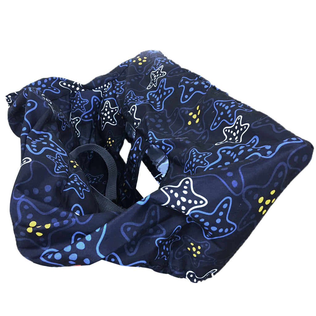 Baby Kids Shopping Cart Seat Cushion Dining Chair Cover Star