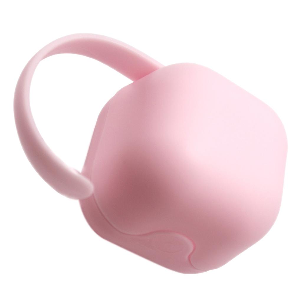 BPA-Free Nipple Shield Case & Pacifier Storage Box Pink