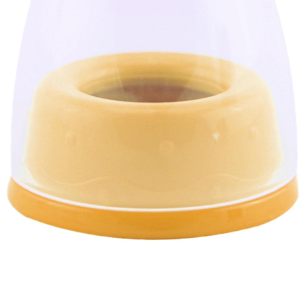 Standard Bottle Cap and Collar Bottle Cap Replacement Parts Yellow