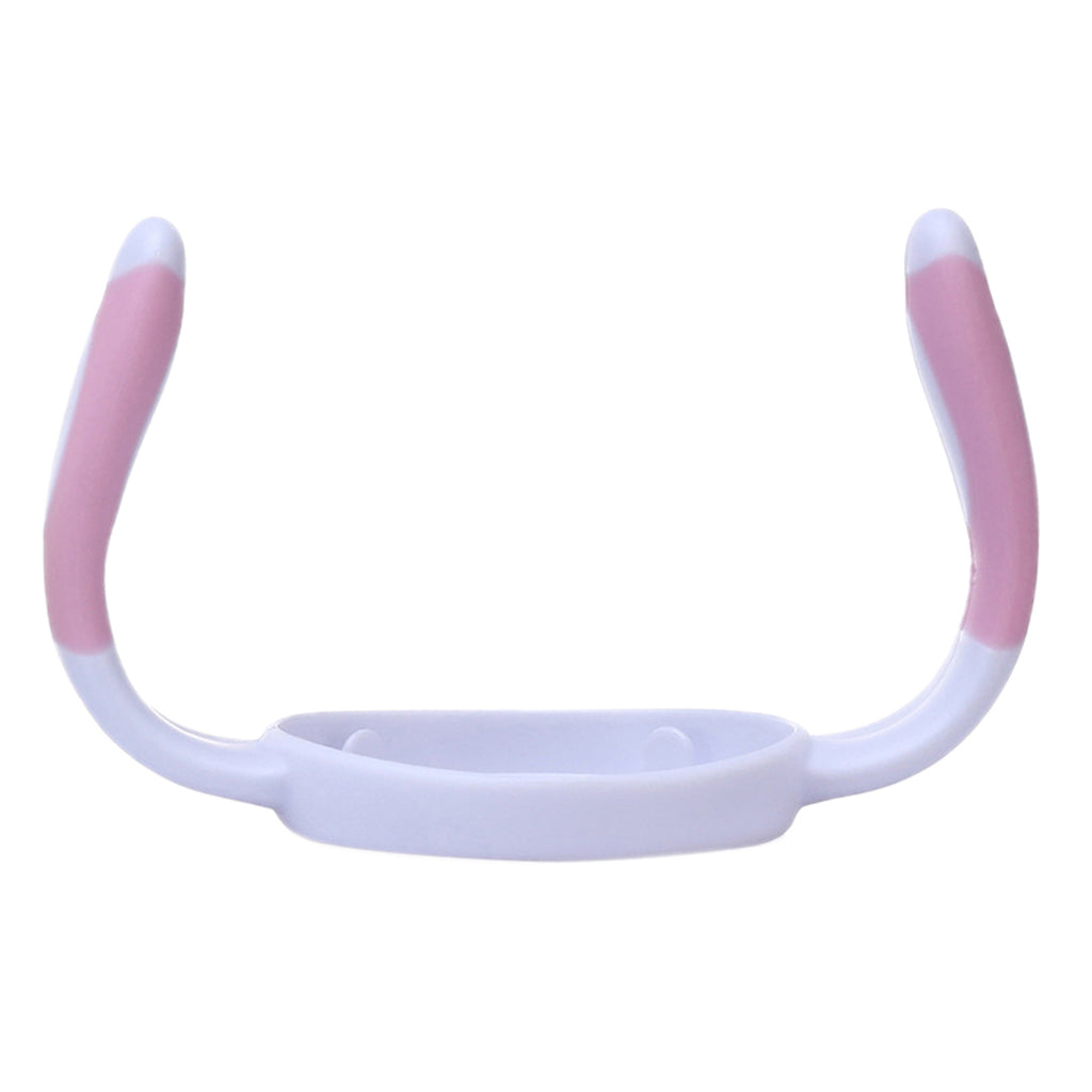 Baby Drinking Training Handles Bottle Toddler Water Milk Feeding Hold Pink
