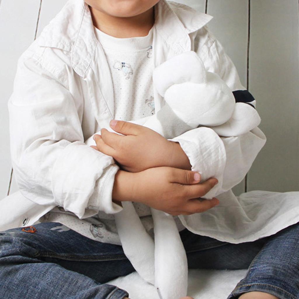 Soft Kids Baby Plush Toys Animal Elephant Doll Comforter Gifts White