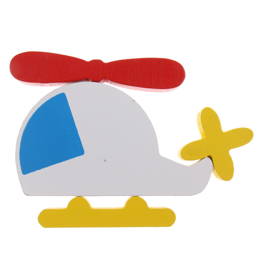 3D Animal Puzzle Children Wooden Jigsaw Puzzle Toy Plane