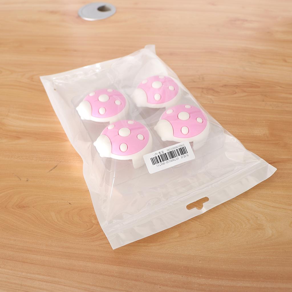 4Pcs Cartoon Corner Protector Edge Corners Guard for Baby Safety Pink