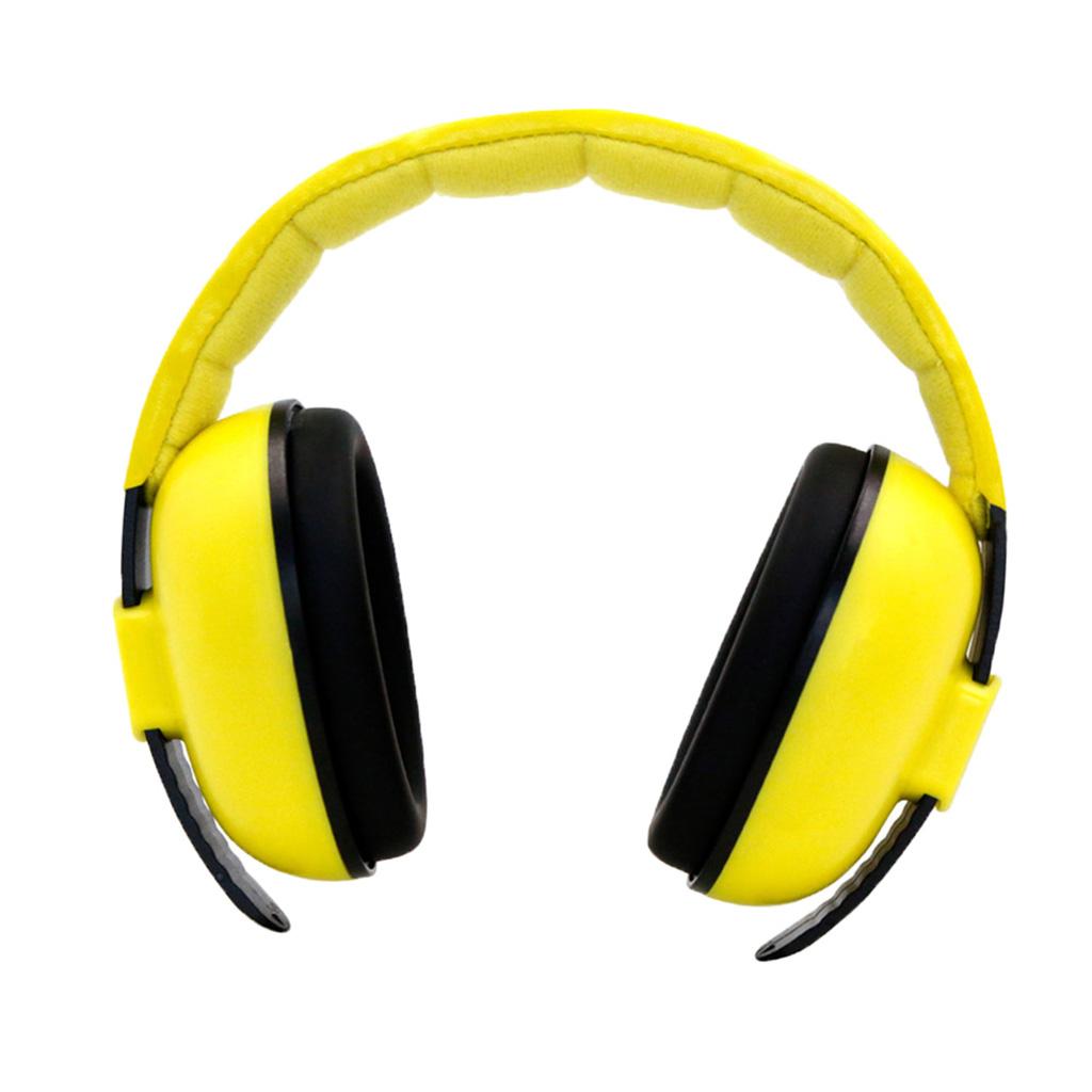 Newborn Baby Children Ear Defenders Earmuffs Hearing Protection Yellow