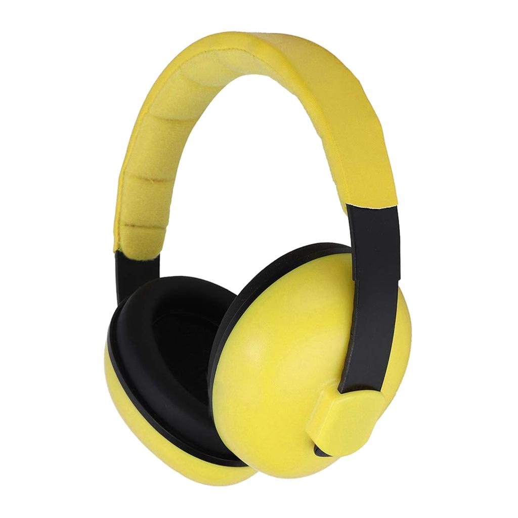Newborn Baby Children Ear Defenders Earmuffs Hearing Protection Yellow