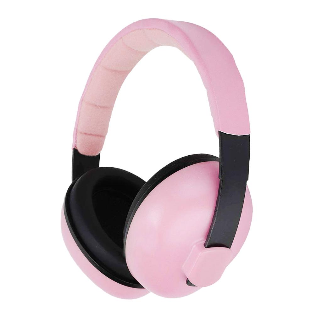 Newborn Baby Children Ear Defenders Earmuffs Hearing Protection Pink