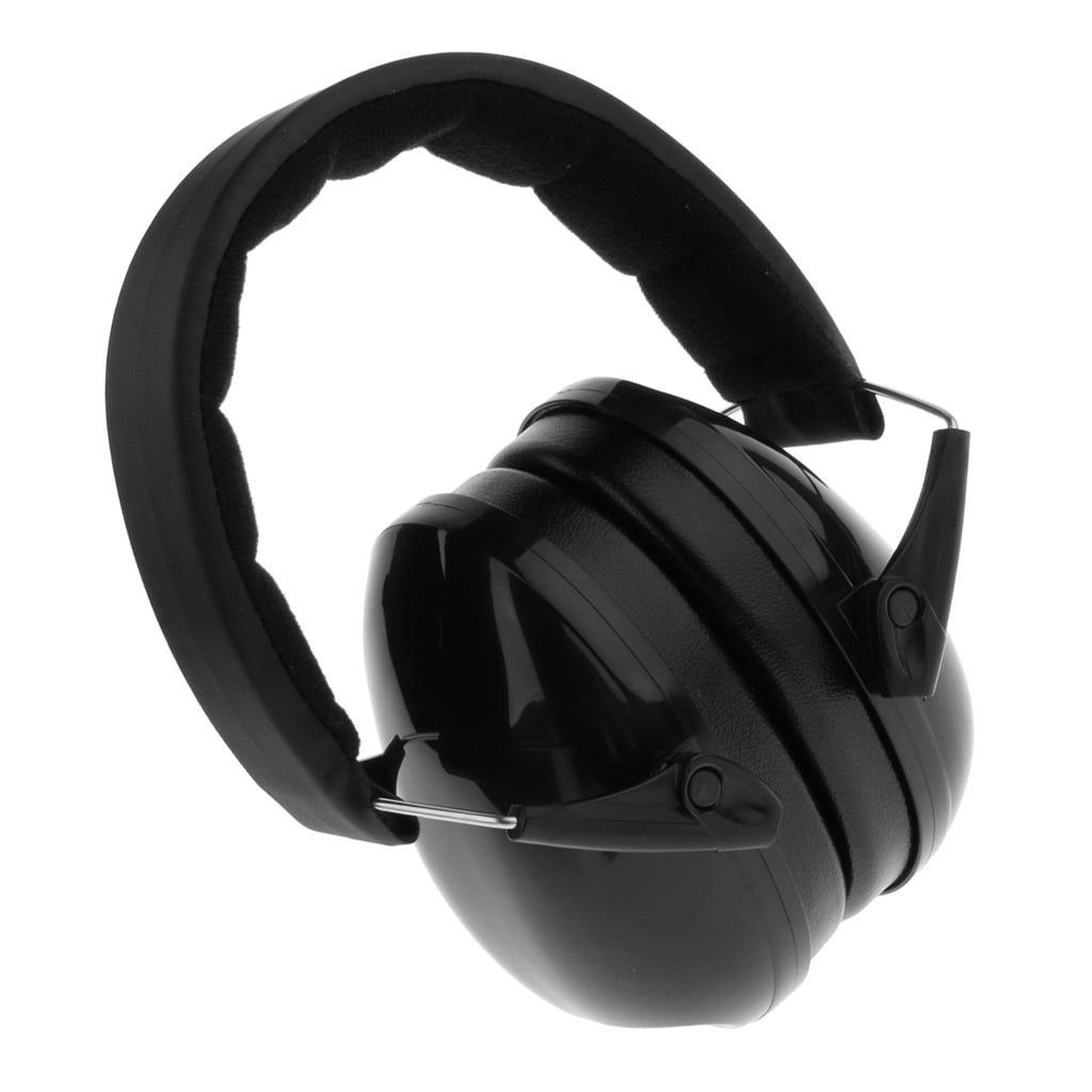 Adjustable Baby Children Ear Defenders Earmuffs Hearing Protection Black